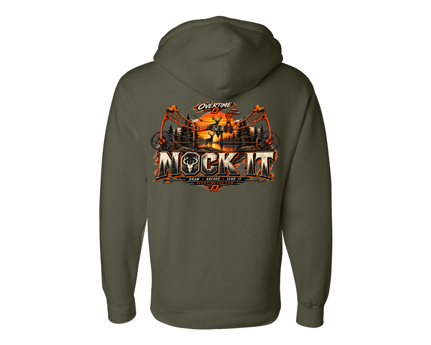 Sunrise Nock It Heavy Blend Hooded Sweatshirt