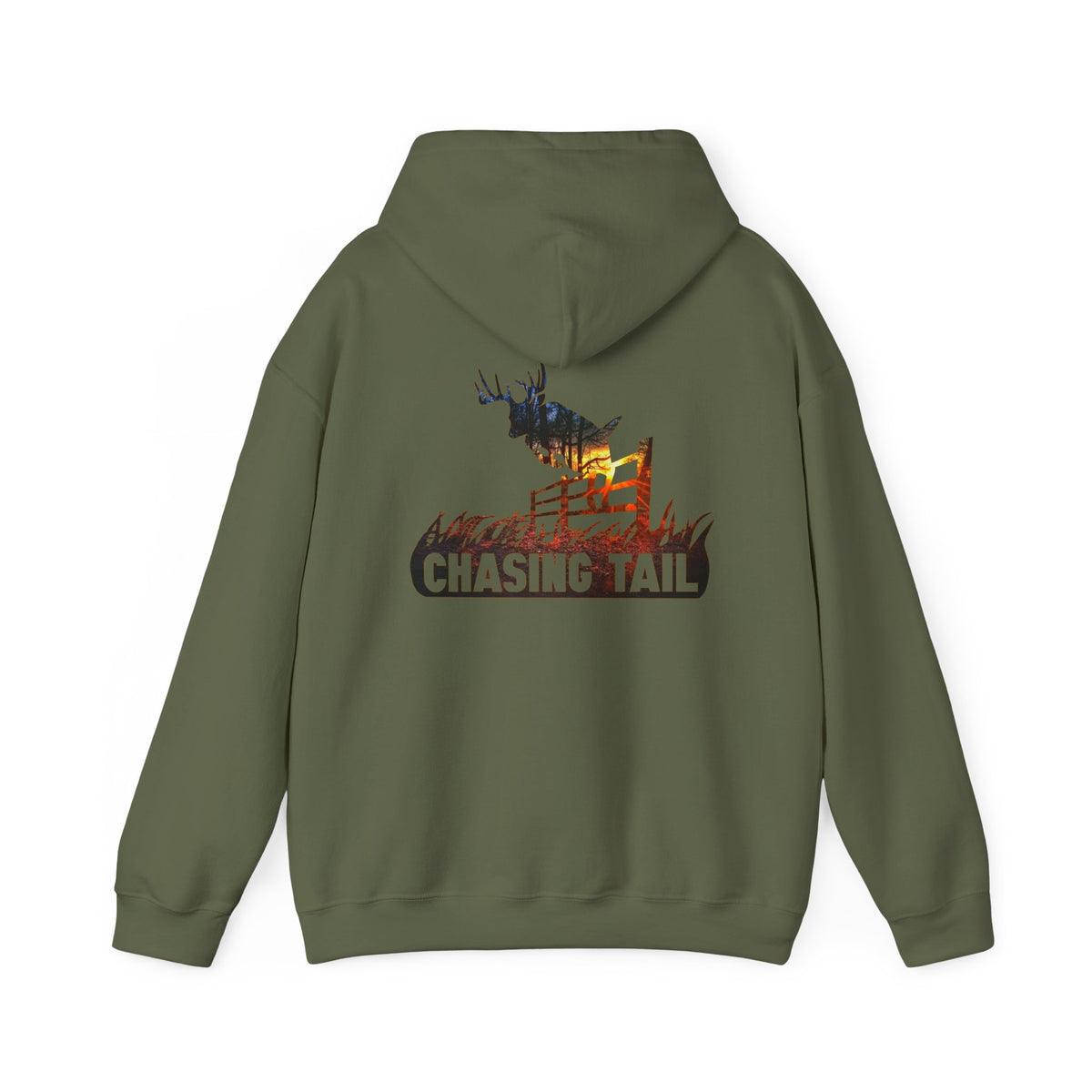Sunset Chasing Tail Heavy Blend Hooded Sweatshirt