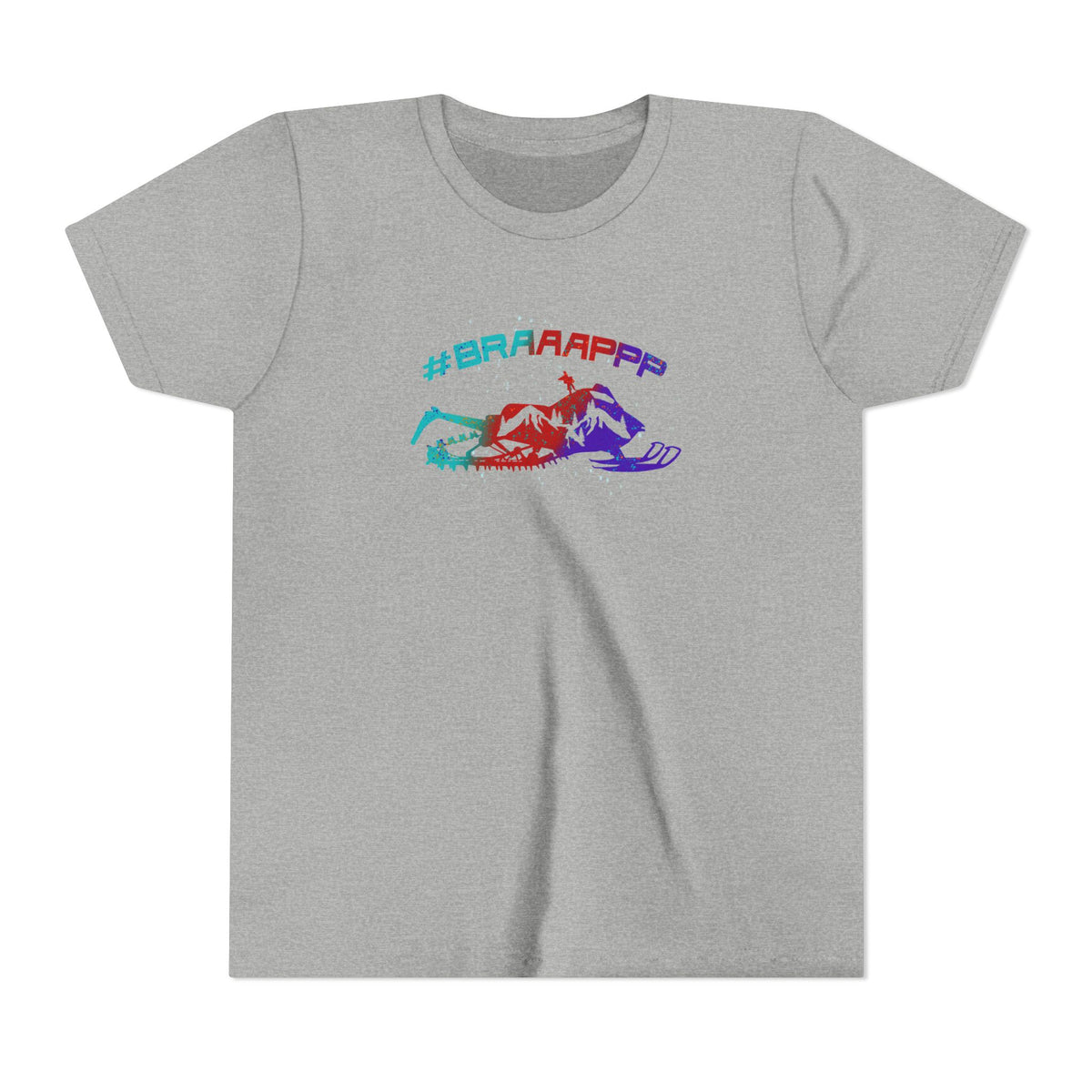 #BRAAPPPP Retro Kids Short Sleeve