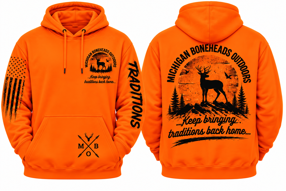 Michigan Boneheads Outdoors Hoodie