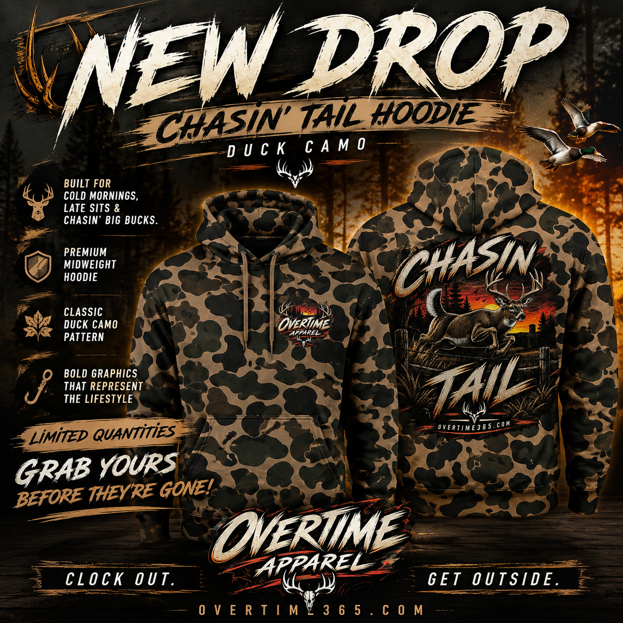 Duck Camo Chasing Tail