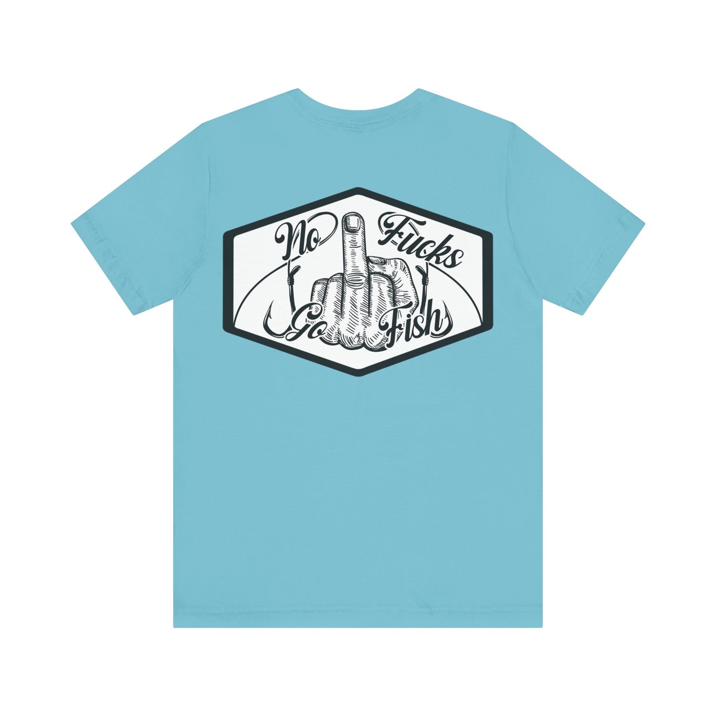 No Fucks Go Fish Short Sleeve Tee