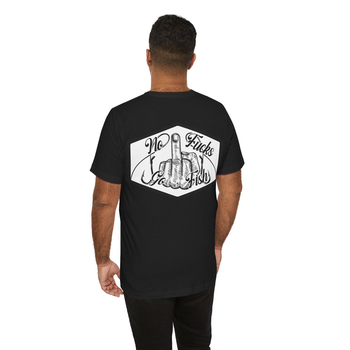 No Fucks Go Fish Short Sleeve Tee