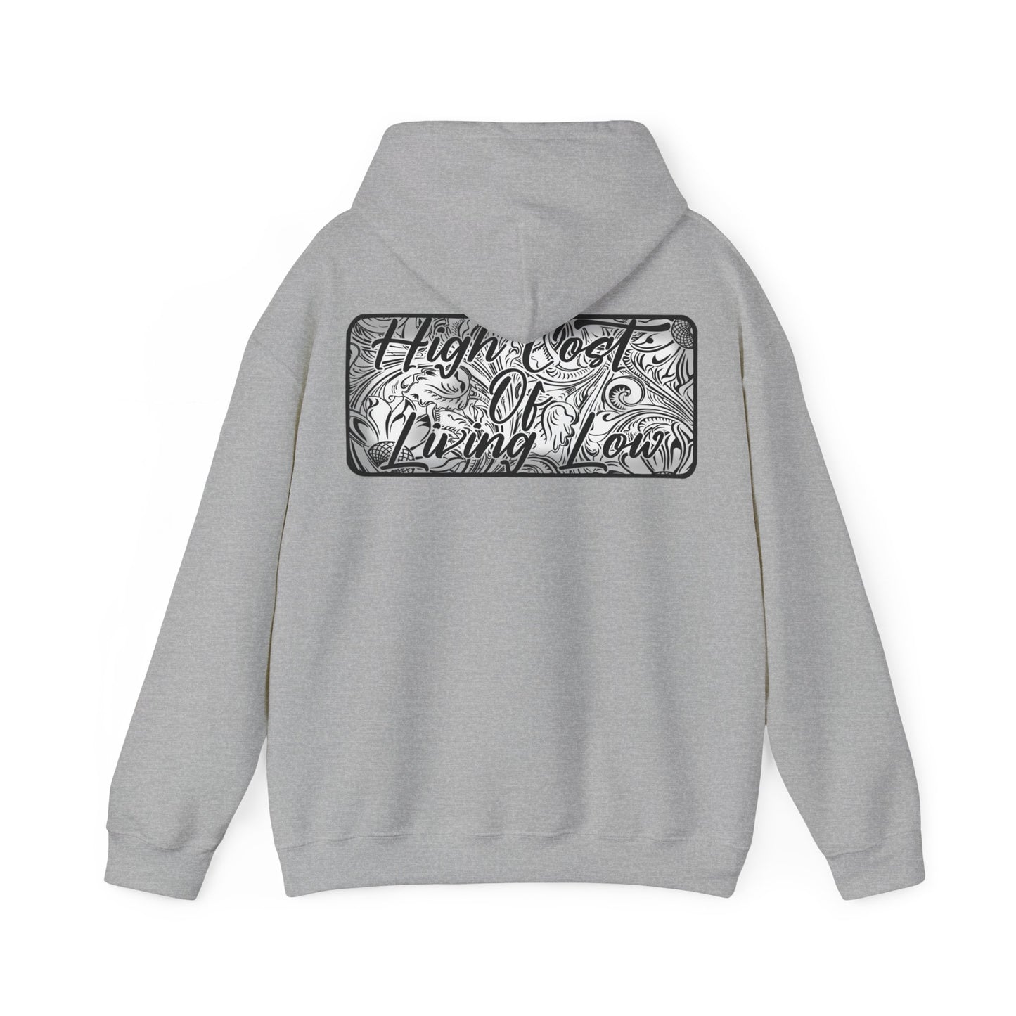 High Cost Of Living Low Hooded Sweatshirt