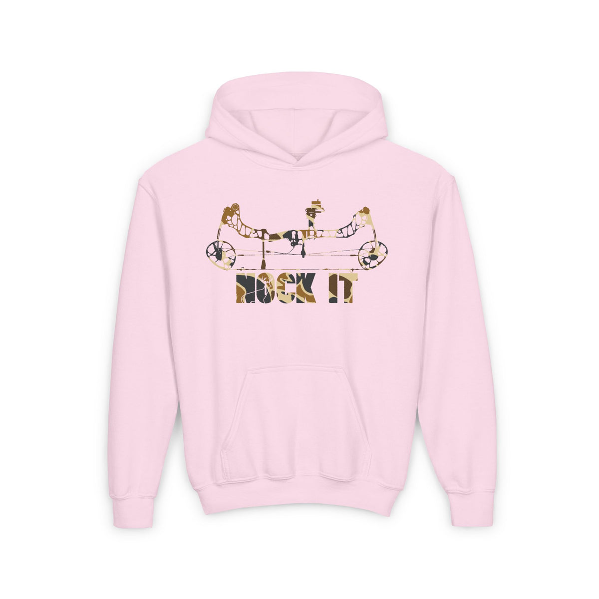 Duck Camo Nock It Kids Hoodie