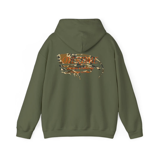 Overtime Duck Camo Flag Heavy Blend Hooded Sweatshirt