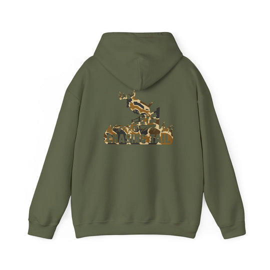 Duck Camo Chasing Tail Heavy Blend Hooded Sweatshirt