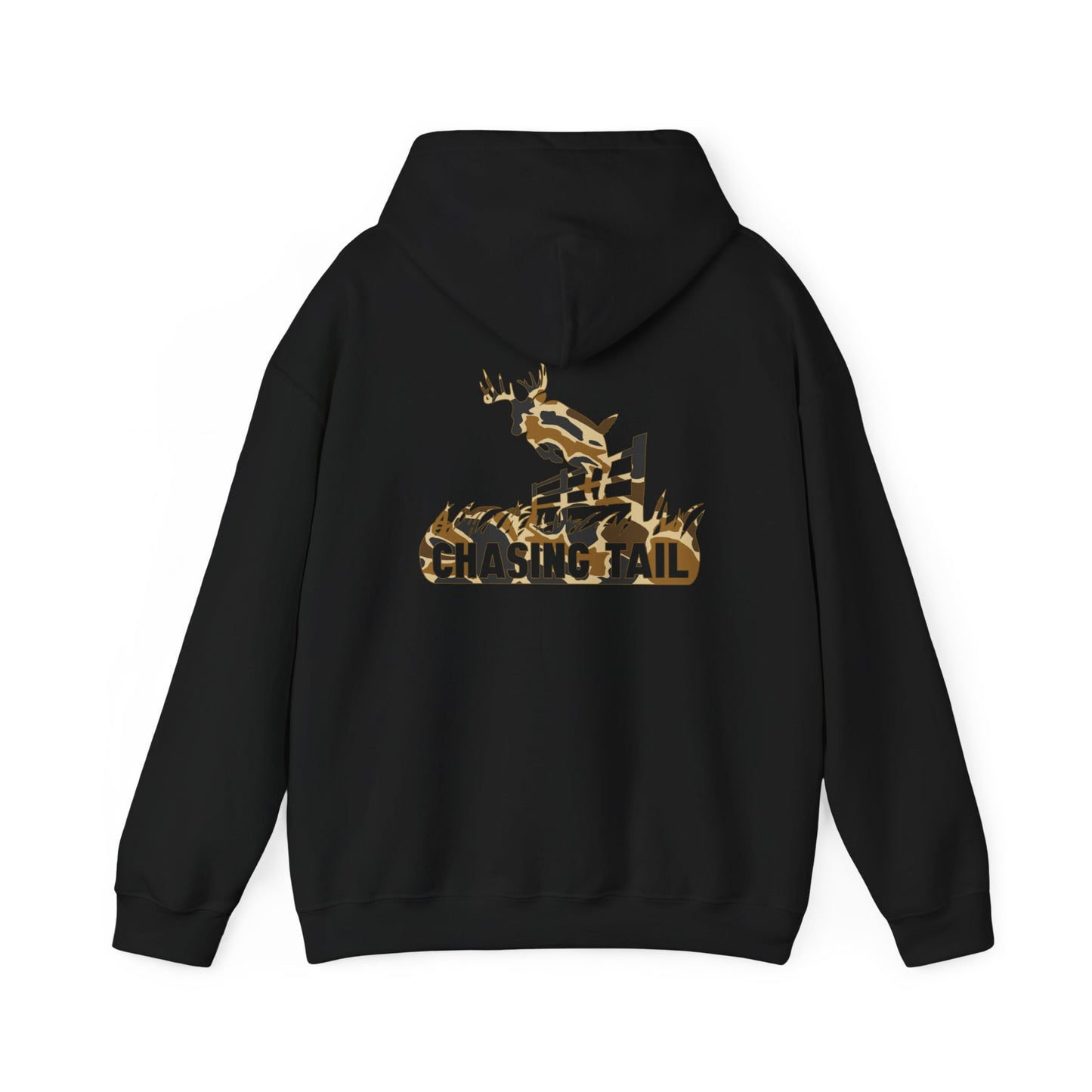 Duck Camo Chasing Tail Heavy Blend Hooded Sweatshirt