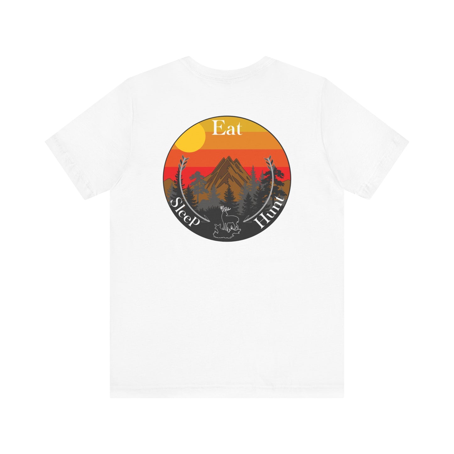 Eat Sleep Hunt Short Sleeve Tee