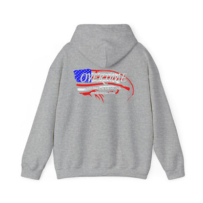 Overtime (RWB) Flag Heavy Blend Hooded Sweatshirt