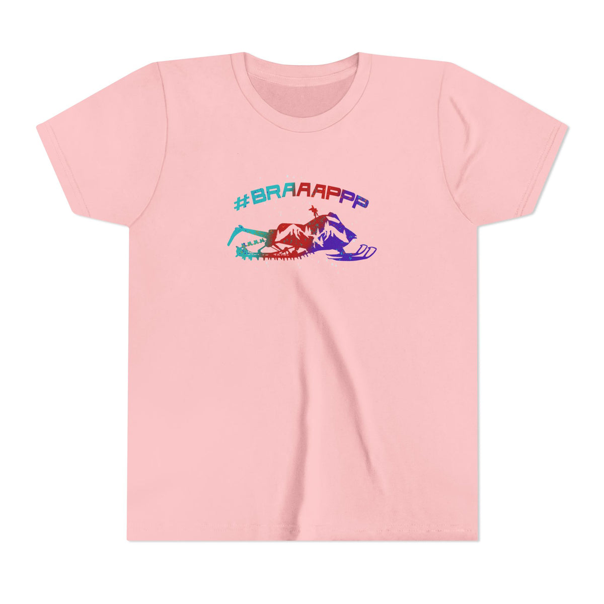 #BRAAPPPP Retro Kids Short Sleeve