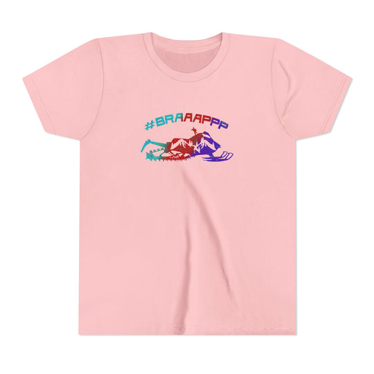 #BRAAPPPP Retro Kids Short Sleeve