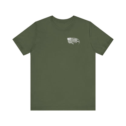 Overtime Duck Camo Flag Bella Overtime Tee