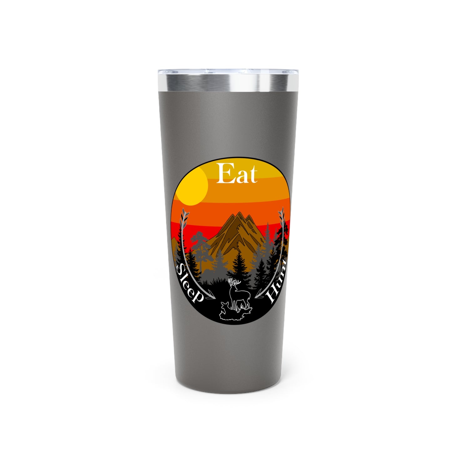 Eat Sleep Hunt Vacuum Insulated Tumbler, 22oz