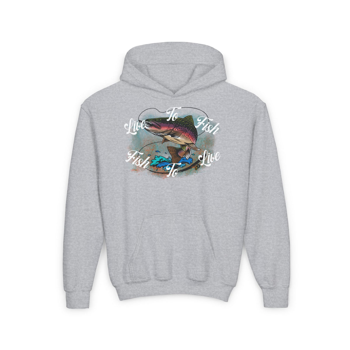 Live To Fish Kids Hoodie