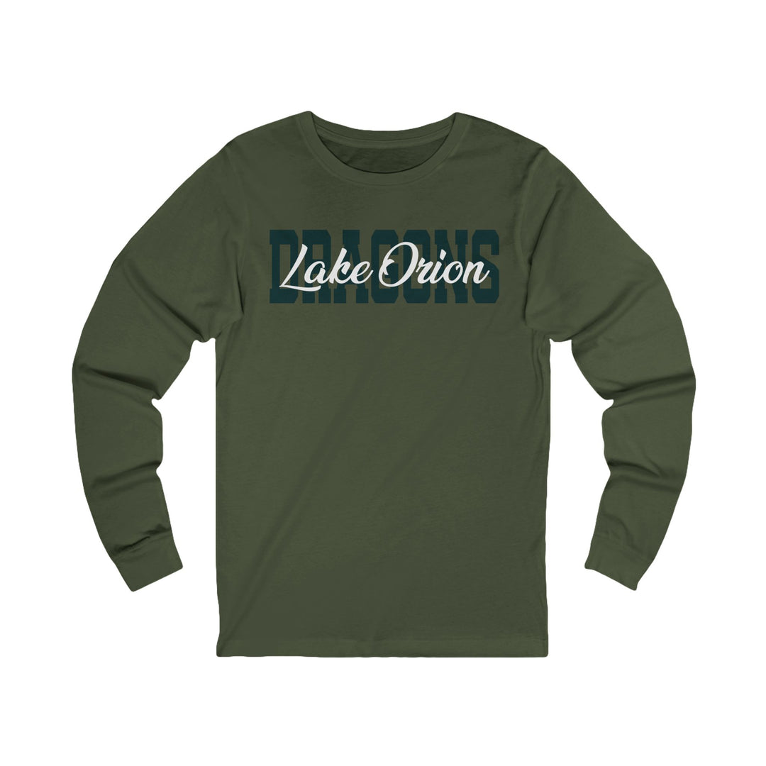 Oakview Green Dragons Long Sleeve T-Shirt