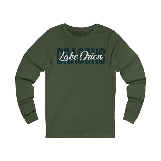 Oakview Green Dragons Long Sleeve T-Shirt