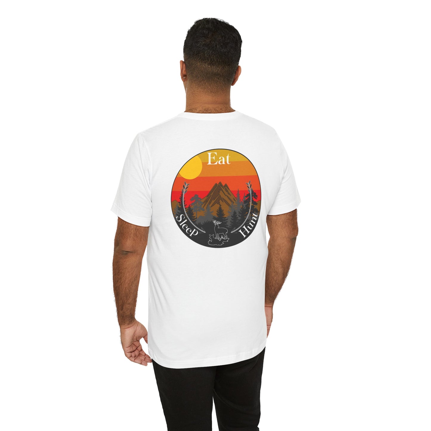 Eat Sleep Hunt Short Sleeve Tee