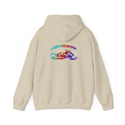 # BRAAPPPP  Retro Heavy Blend Hooded Sweatshirt