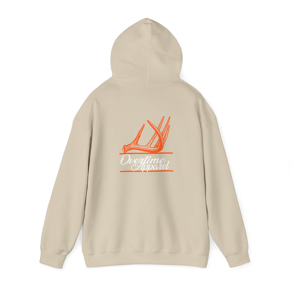 Hunter Orange Shed Heavy Blend Hooded Sweatshirt - Overtime Hoodie