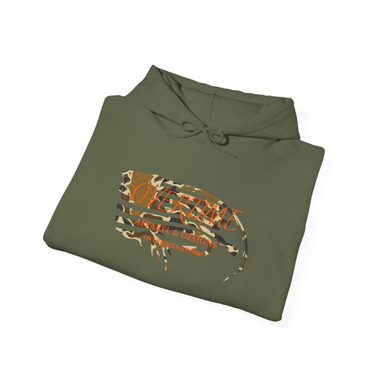 Overtime Duck Camo Flag Heavy Blend Hooded Sweatshirt