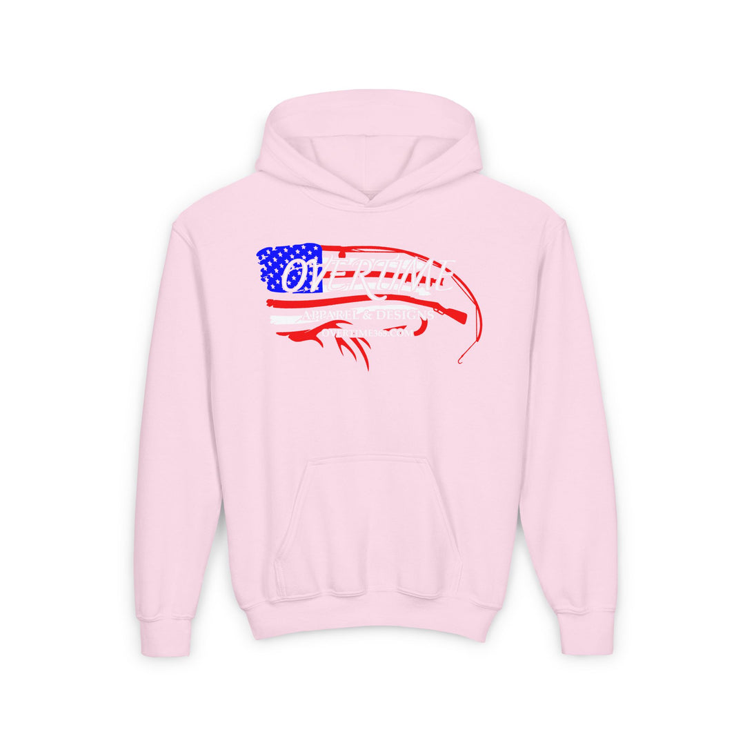 RWB Overtime Flag Kids Hoodie