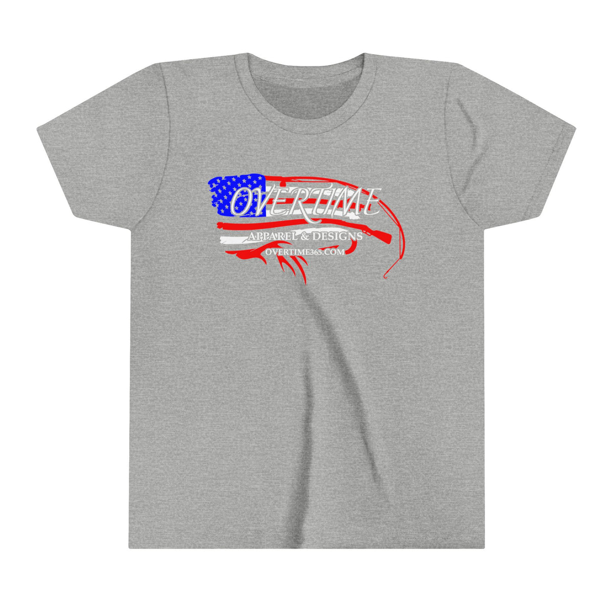 RWB Overtime Flag Kids Short Sleeve