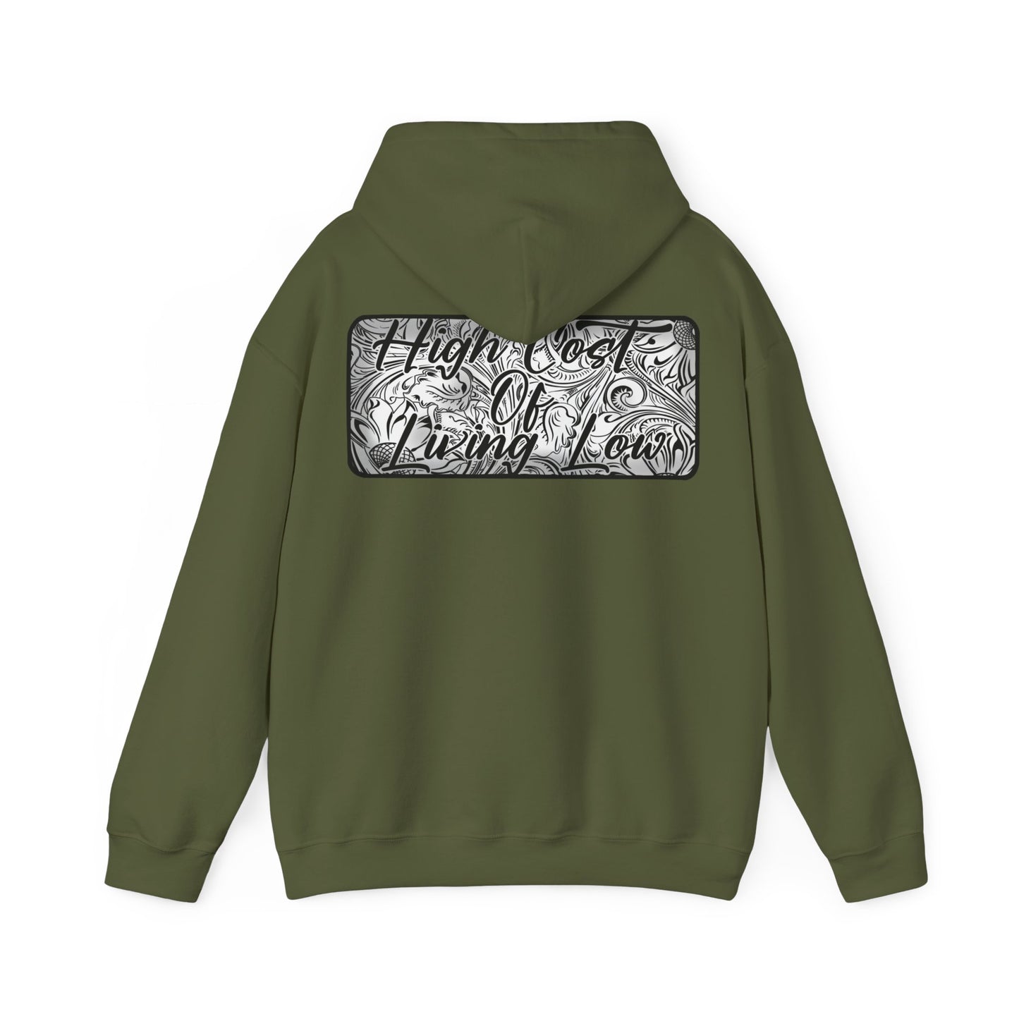 High Cost Of Living Low Hooded Sweatshirt