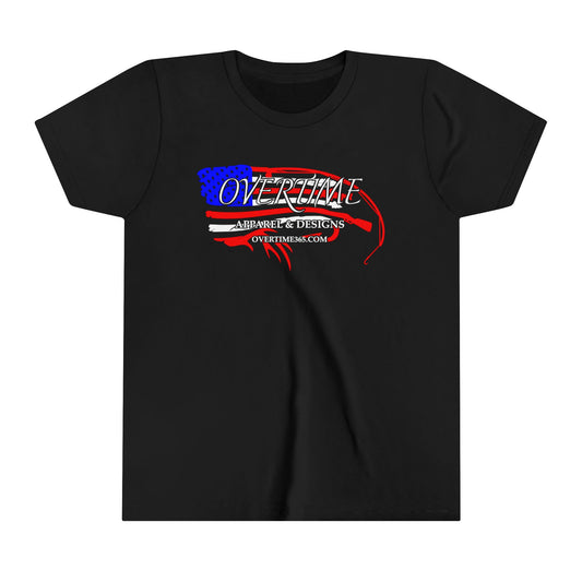 RWB Overtime Flag Kids Short Sleeve