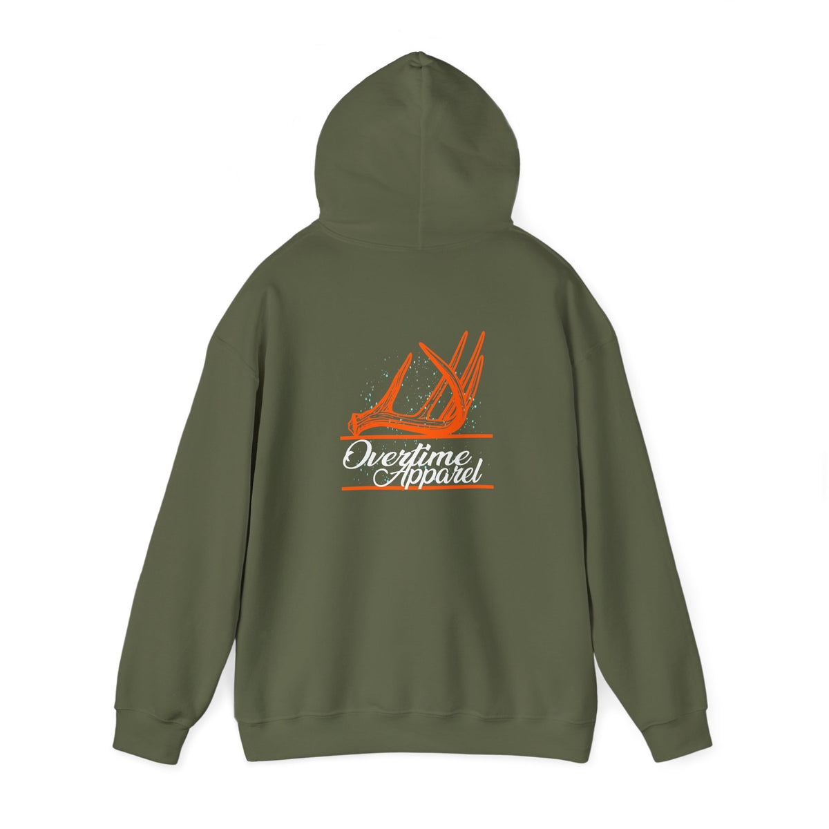 Hunter Orange Shed Heavy Blend Hooded Sweatshirt - Overtime Hoodie