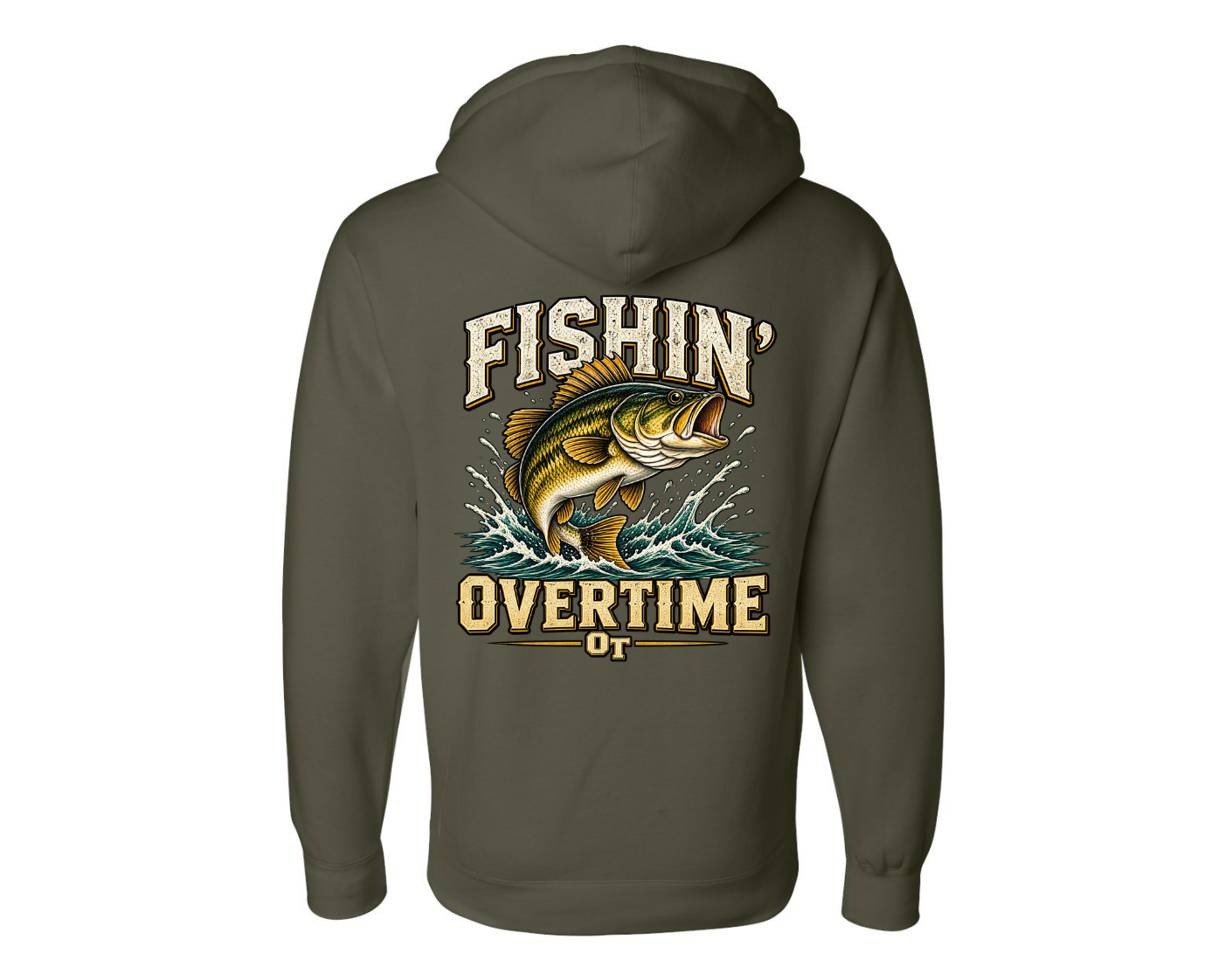 Fishin Overtime Hoodie