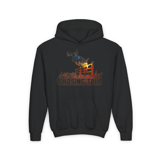 Sunset Chasing Tail Kids Hoodie