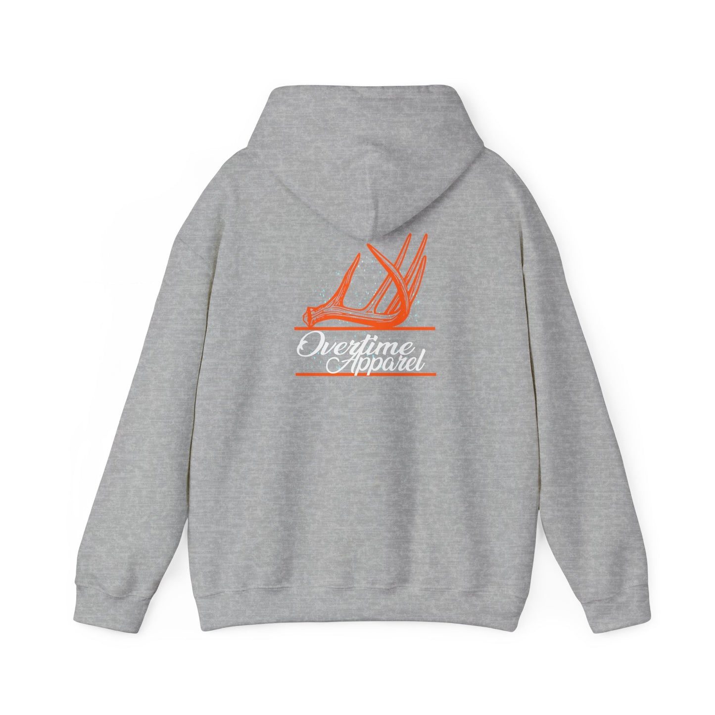 Hunter Orange Shed Heavy Blend Hooded Sweatshirt - Overtime Hoodie