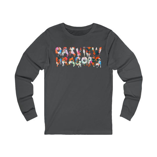 Dragons Drip Long Sleeve T-Shirt