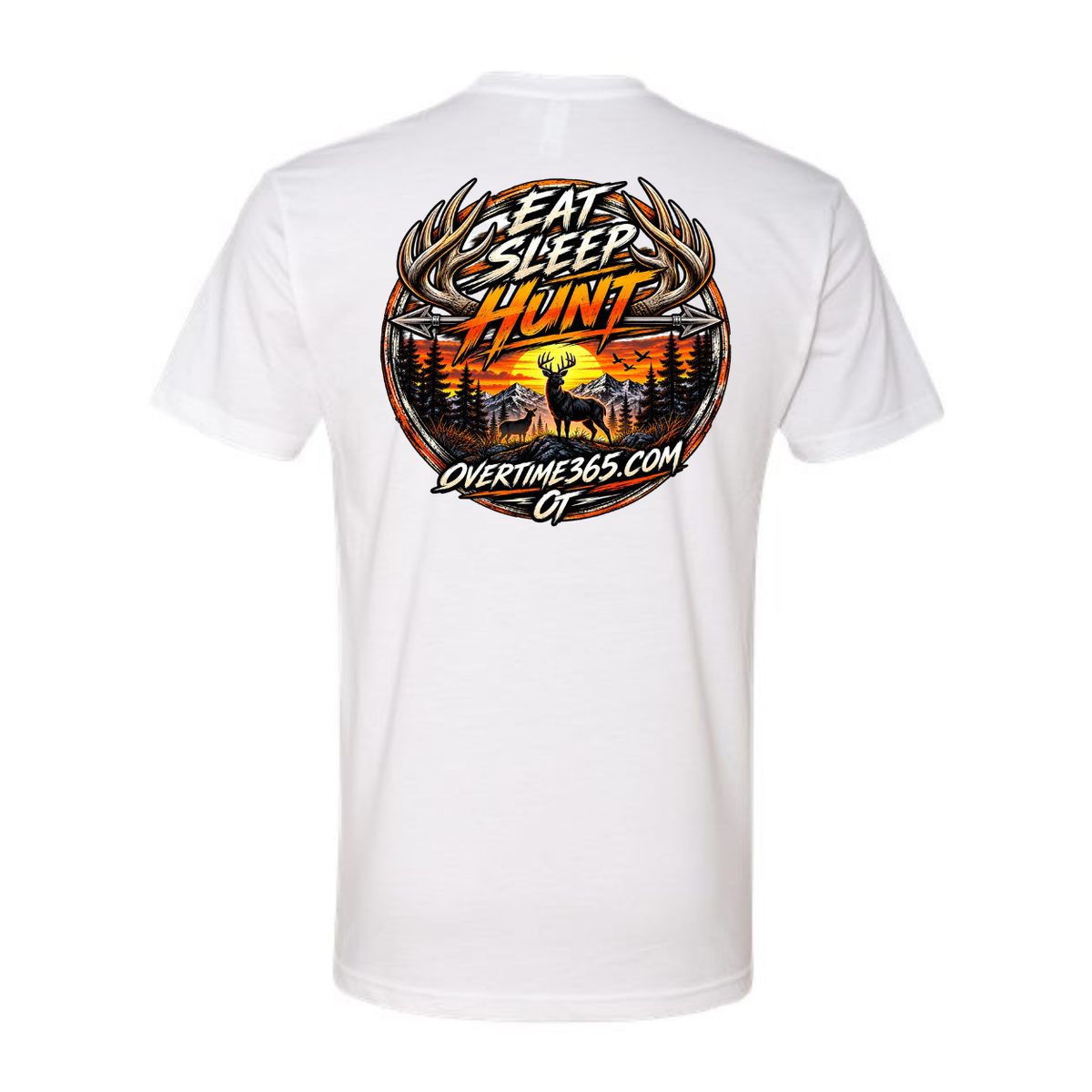 Eat Sleep Hunt Overtime Tee