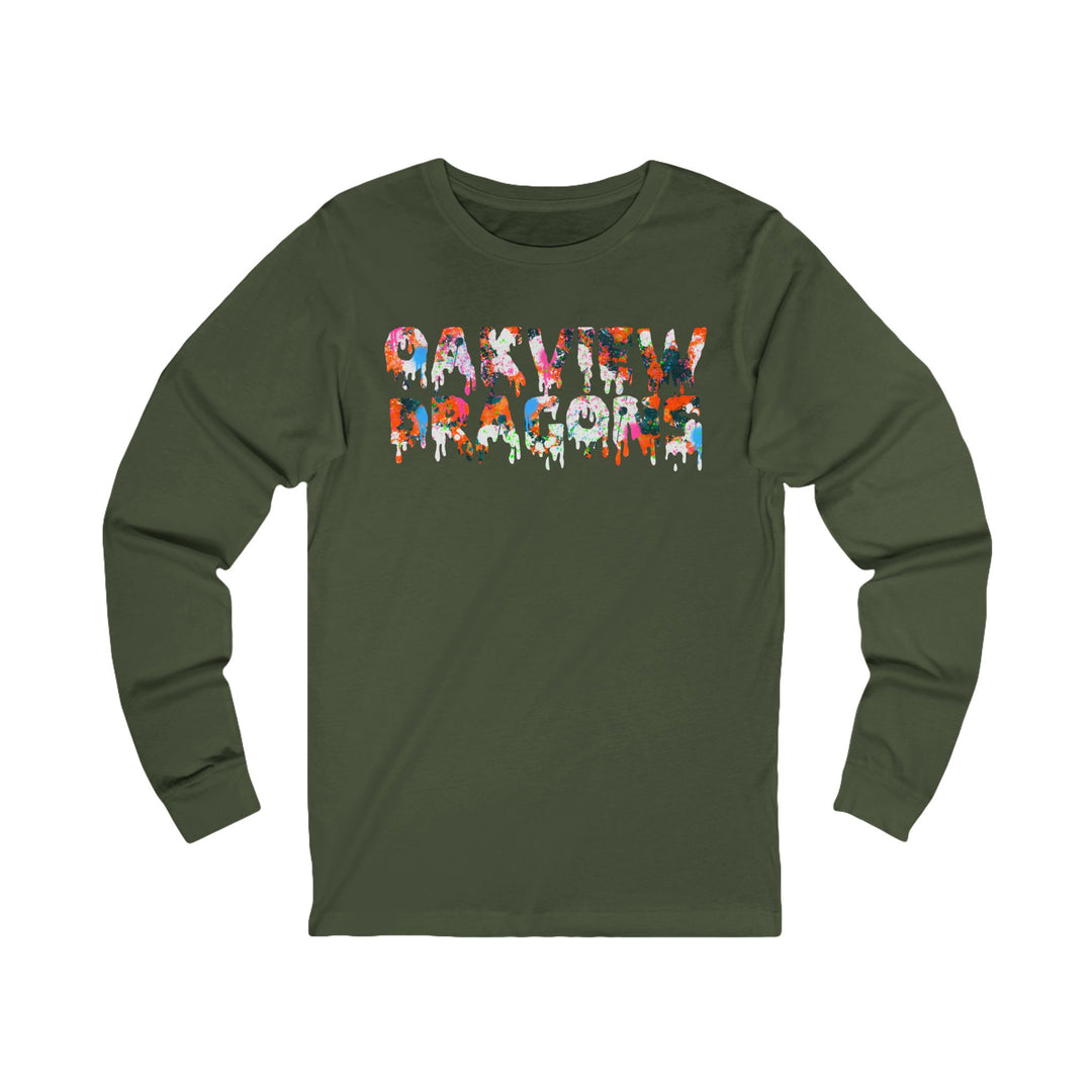Dragons Drip Long Sleeve T-Shirt