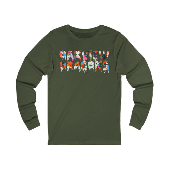 Dragons Drip Long Sleeve T-Shirt