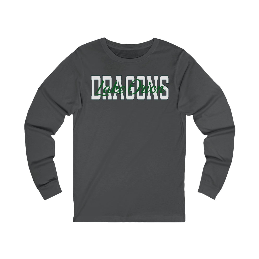 Oakview White Dragons Long Sleeve Tee
