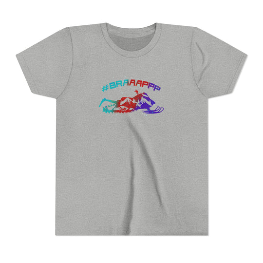 #BRAAPPPP Retro Kids Short Sleeve