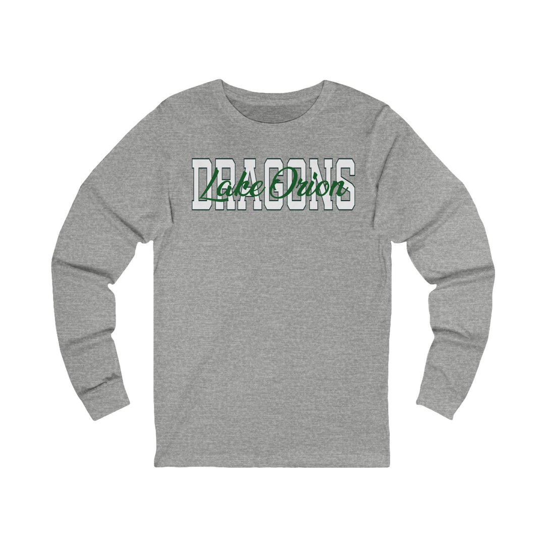 Oakview White Dragons Long Sleeve Tee