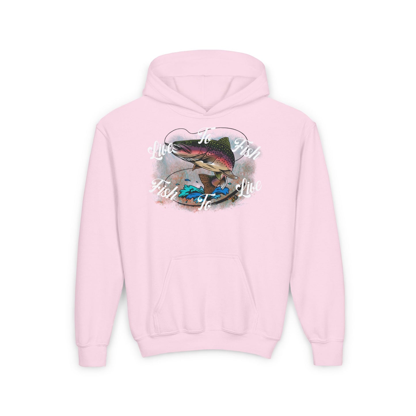 Live To Fish Kids Hoodie