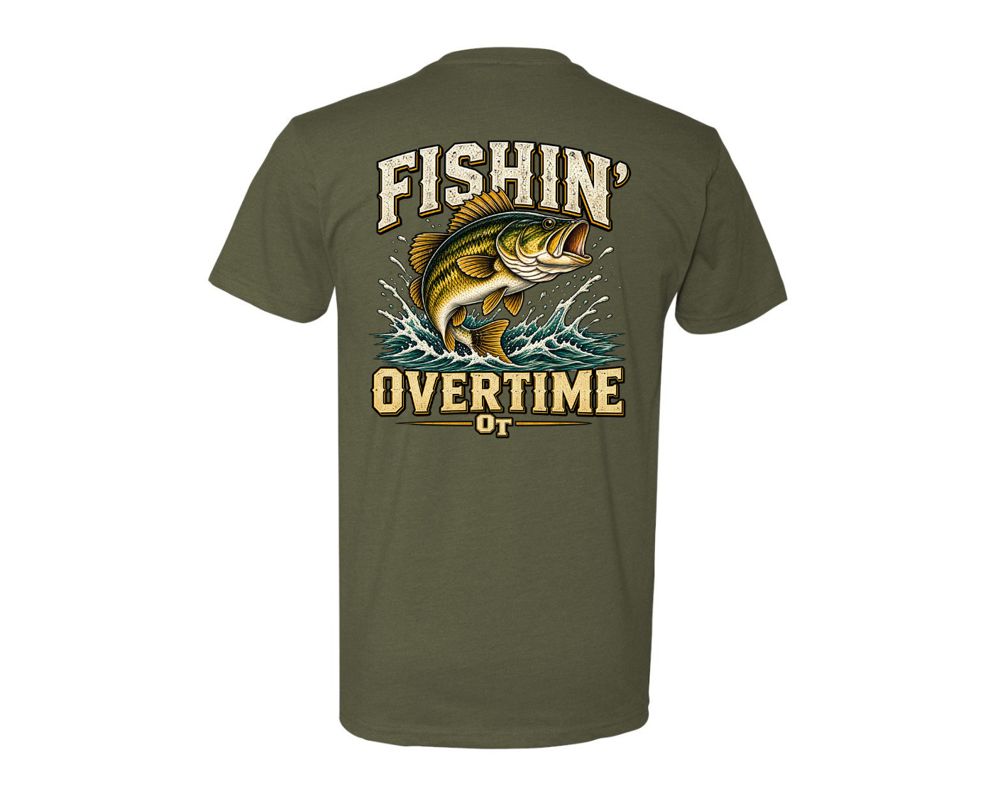 Fishin Overtime Tee