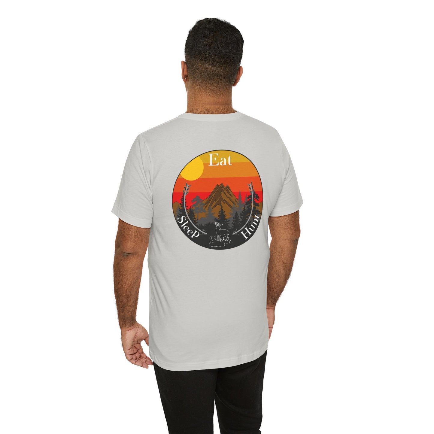 Eat Sleep Hunt Short Sleeve Tee