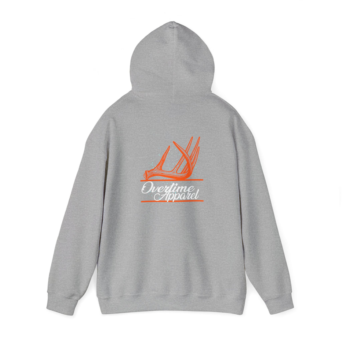 Hunter Orange Shed Heavy Blend Hooded Sweatshirt - Overtime Hoodie