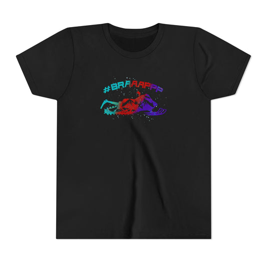 #BRAAPPPP Retro Kids Short Sleeve