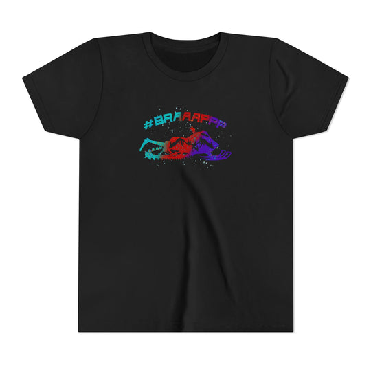 #BRAAPPPP Retro Kids Short Sleeve