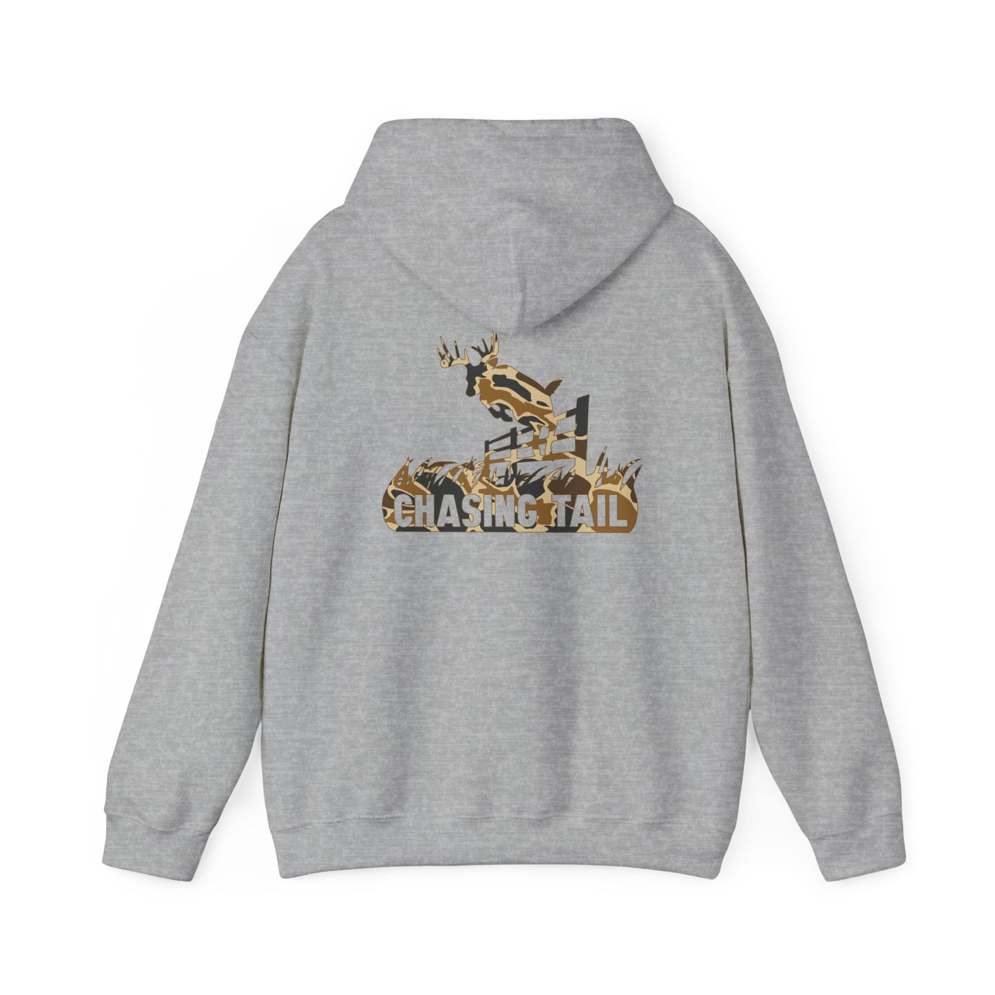 Duck Camo Chasing Tail Heavy Blend Hooded Sweatshirt