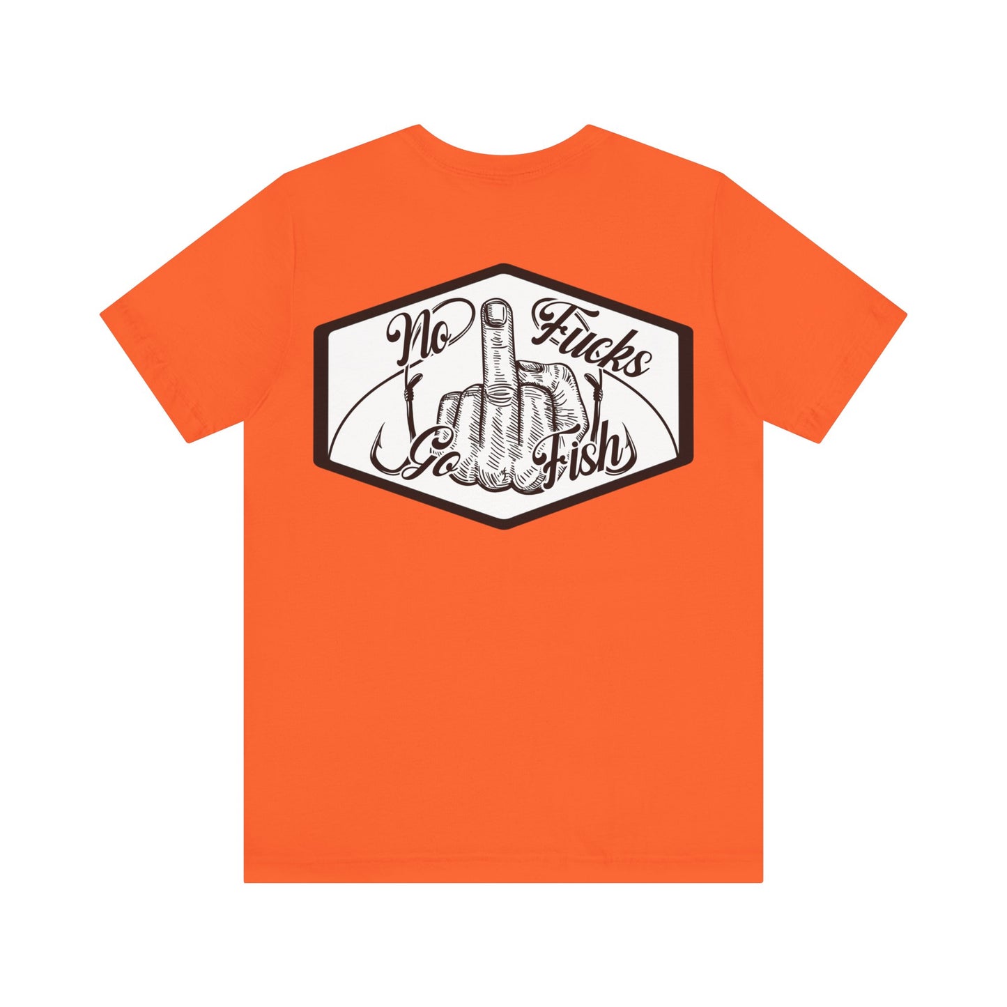 No Fucks Go Fish Short Sleeve Tee