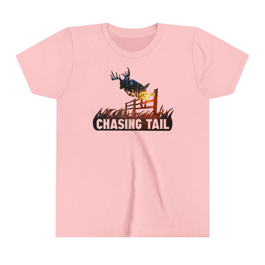 Sunset Chasing Tail Kids Short Sleeve