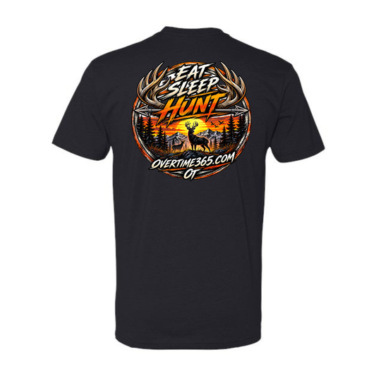 Eat Sleep Hunt Overtime Tee